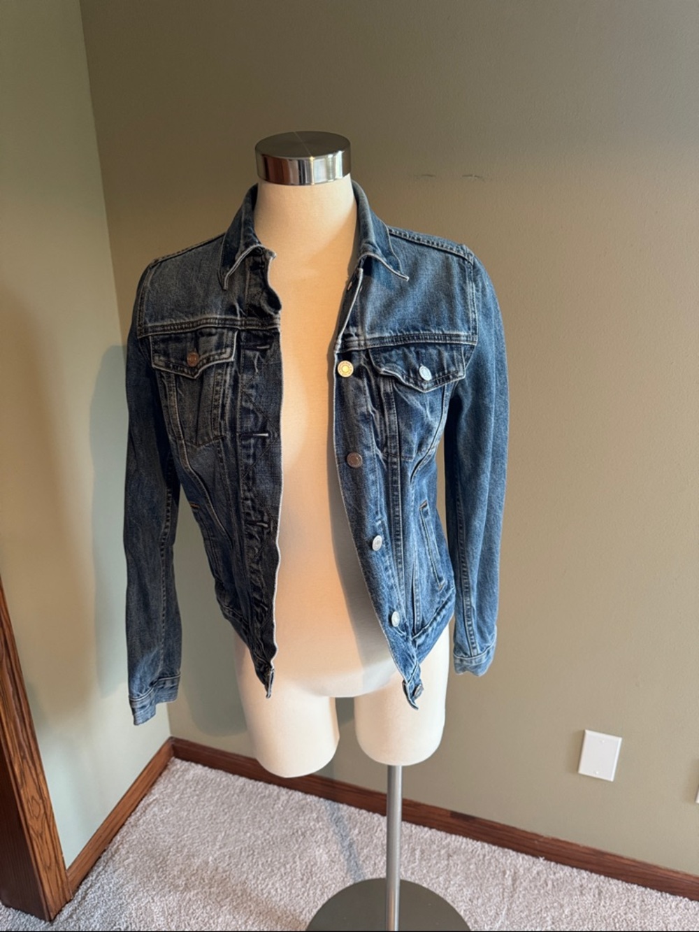 GAP Women's Blue Denim Jacket